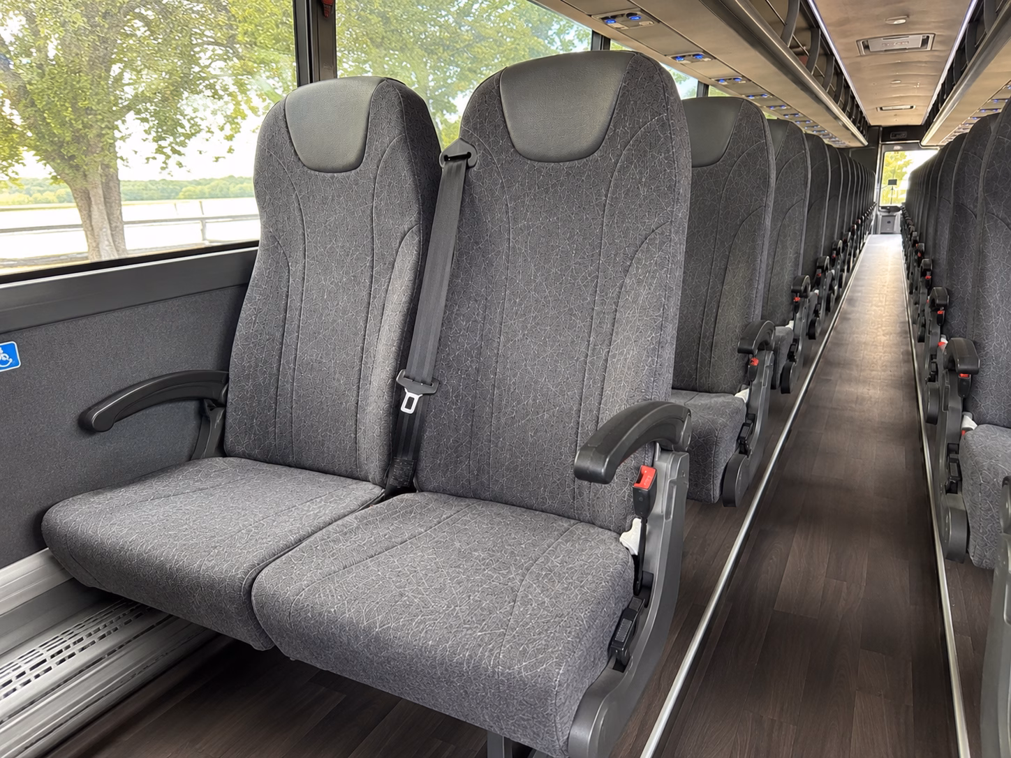 greensboro charter bus services inside