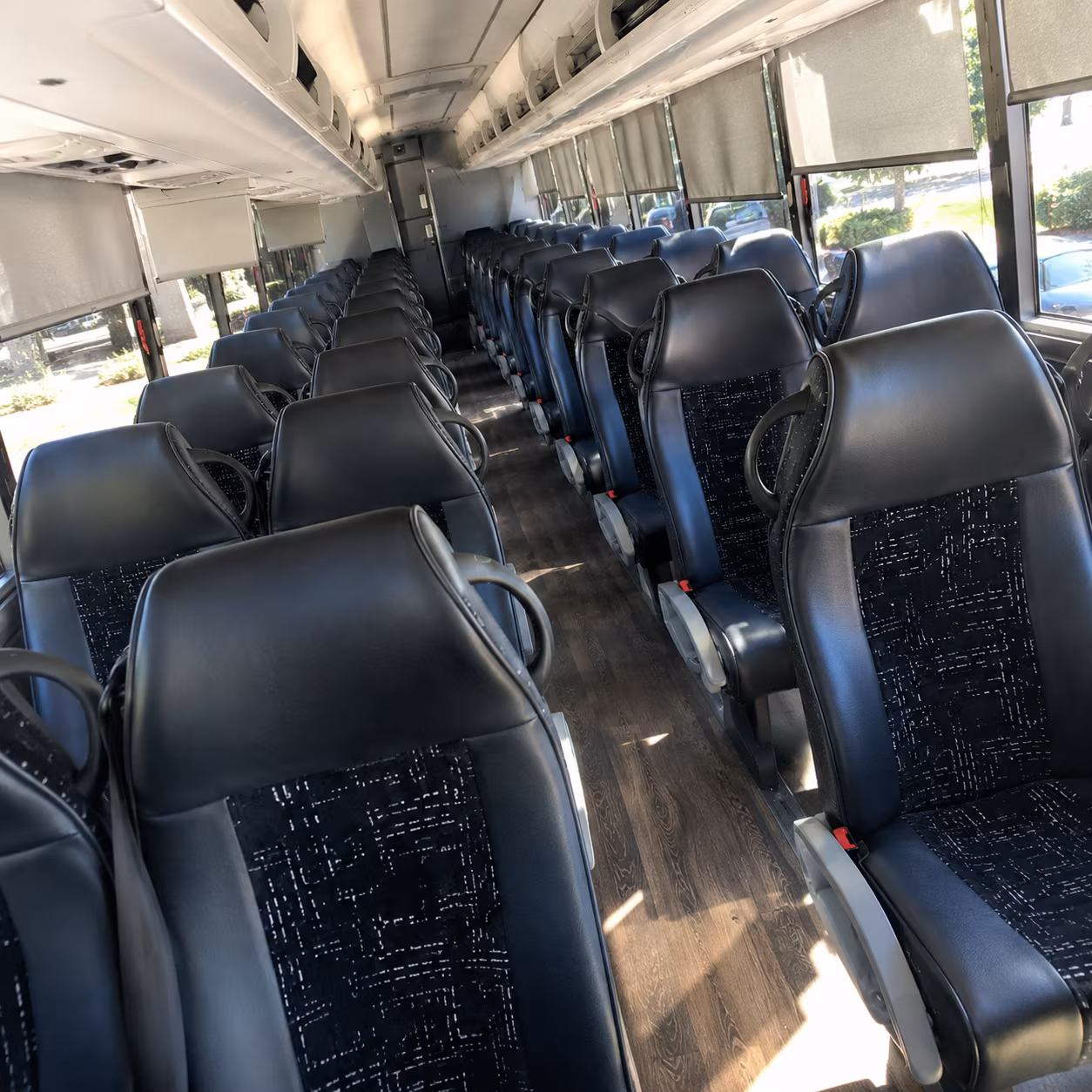 greensboro concert transportation onboard seating